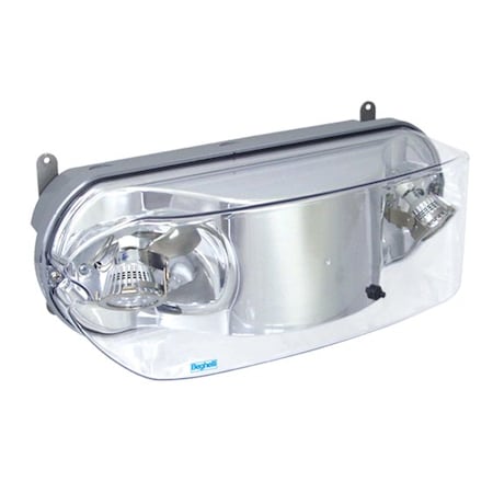 Beghelli Wet Location, Vandal Resistant Emergency Light BRV1242-2MR167WLED-AT-NC-120277347V-US